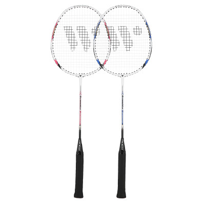 9K SET BADMINTONSCHLÄGER ROT+BLAU WISH