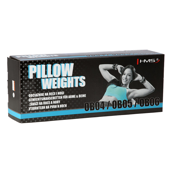 BLUE GEWICHTSMANSCHETTEN FÜR HÄNDE UND BEINE 2 x 1 KG HMS