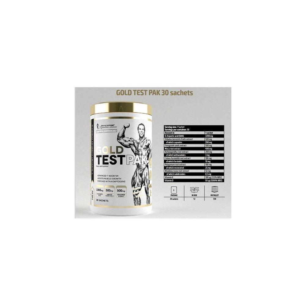 Kevin Levrone Gold Test Pak 30 Sachets