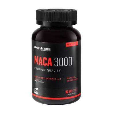 Body Attack Maca 3000 - 90 Caps