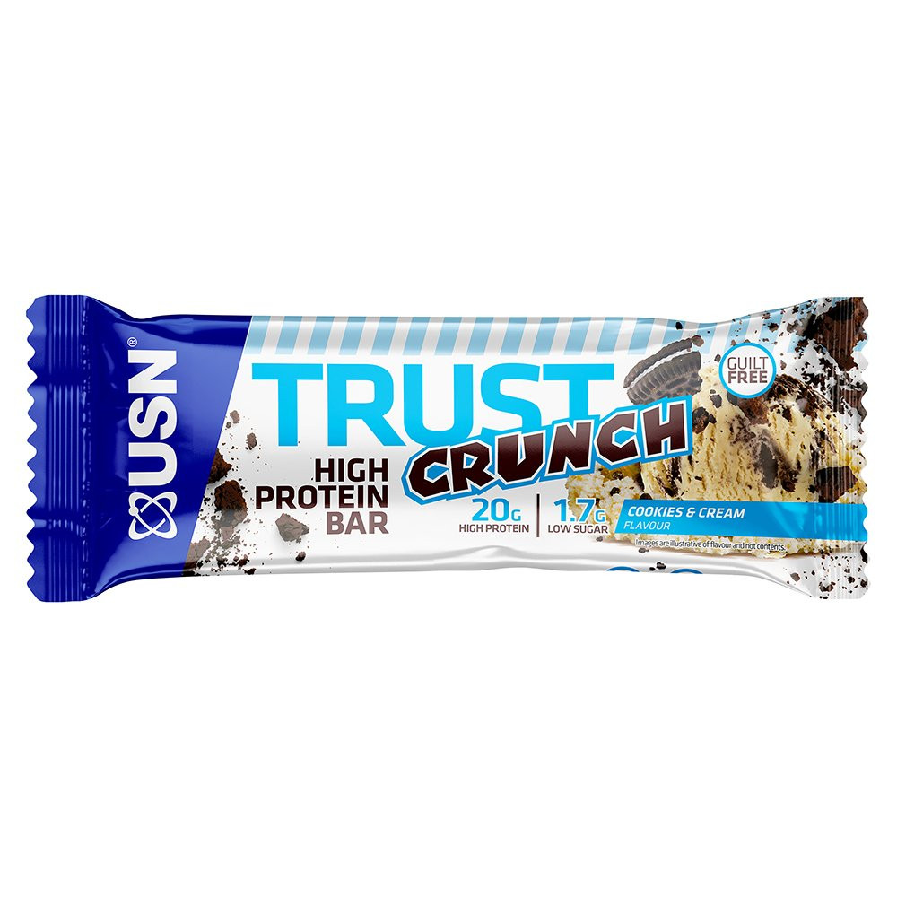 USN Trust Crunch High Protein Bar Cookies & Cream