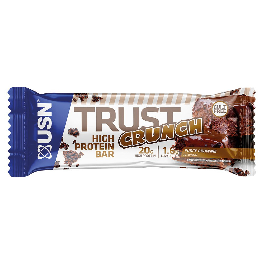 USN Trust Crunch High Protein Bar Fudge Brownie