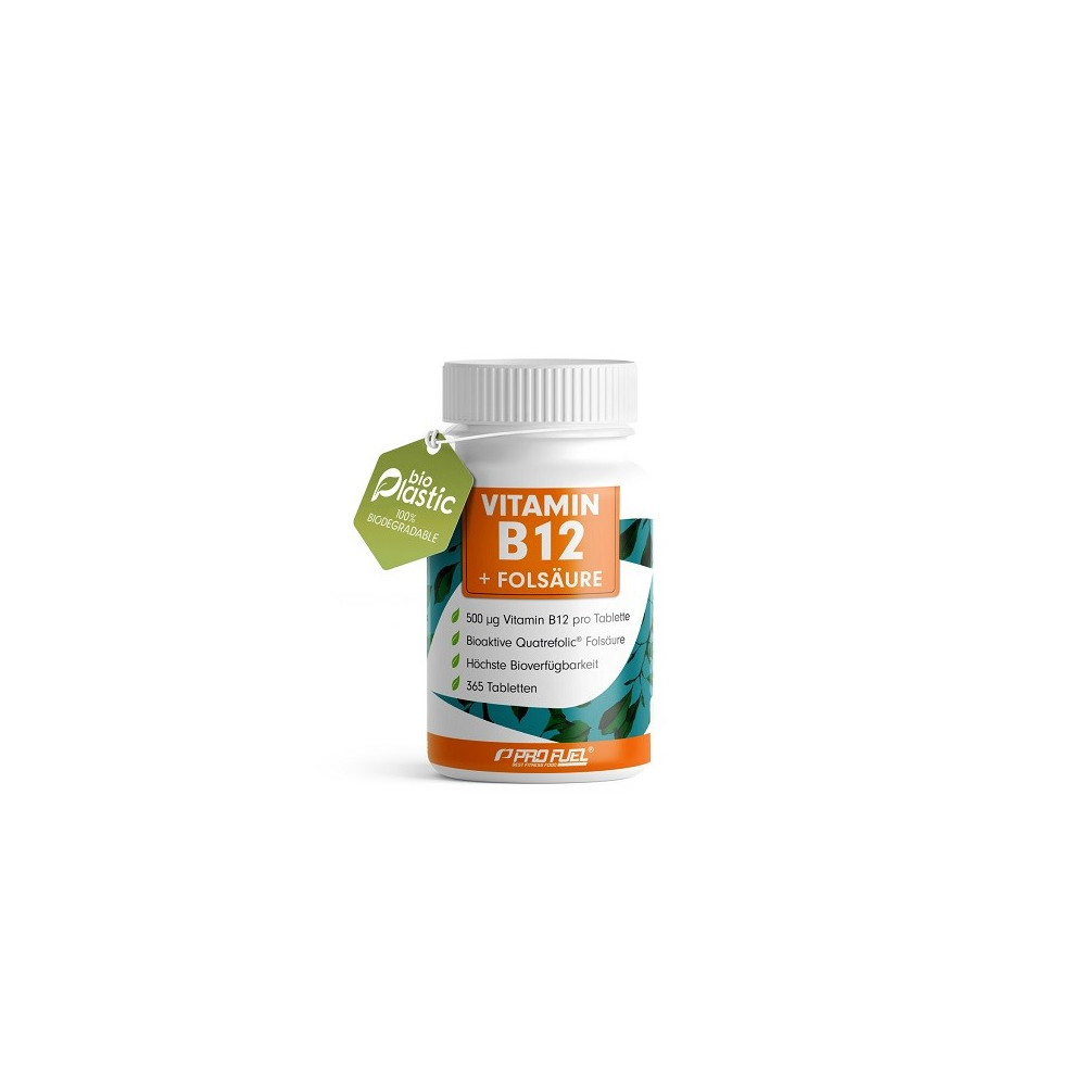 ProFuel Vitamin B12 + Folsäure 365 Tabletten
