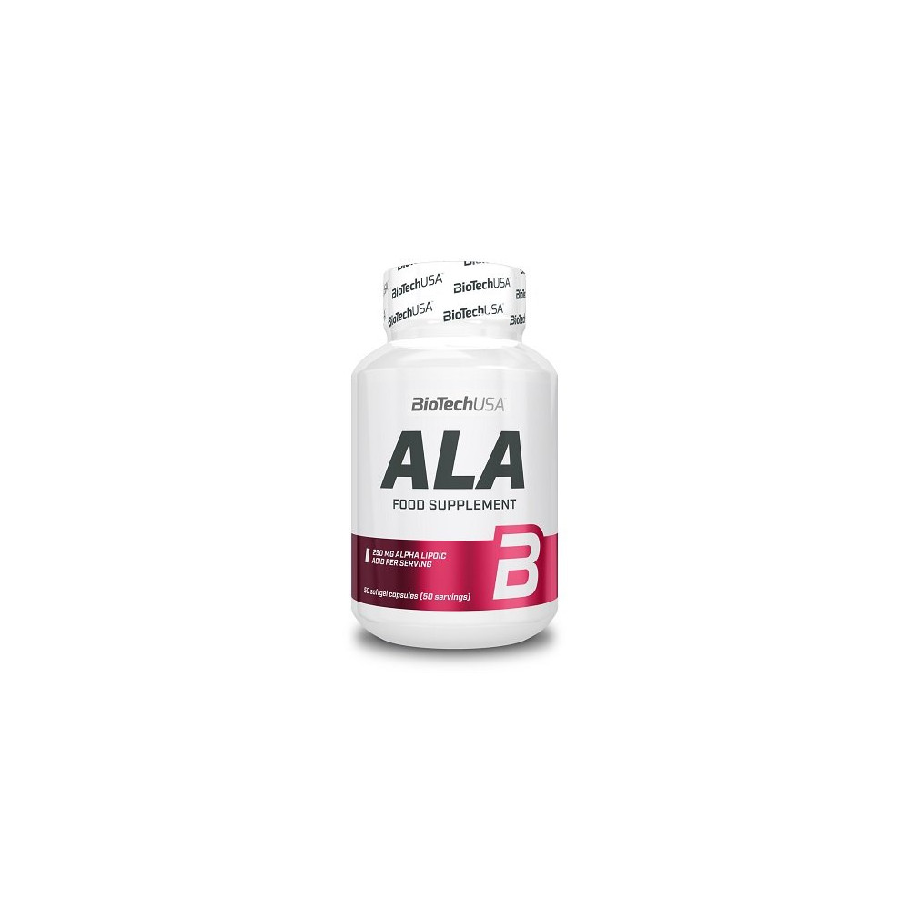 BioTech ALA alpha lipoic acid 50 caps