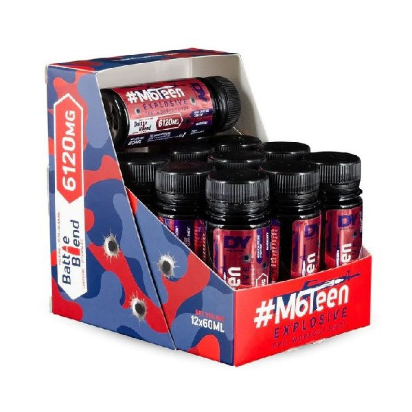 DY Nutrition M6Teen Prewokrout Shots 12x60ml
