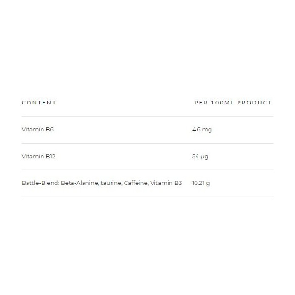 DY Nutrition M6Teen Prewokrout Shots 12x60ml