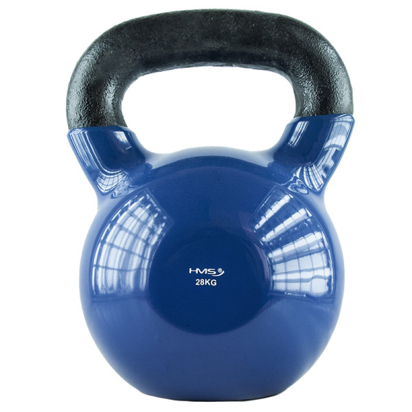 BLUE KETTLEBELL AUS GUSSEISEN MIT VINYLBESCHICHTUNG HMS