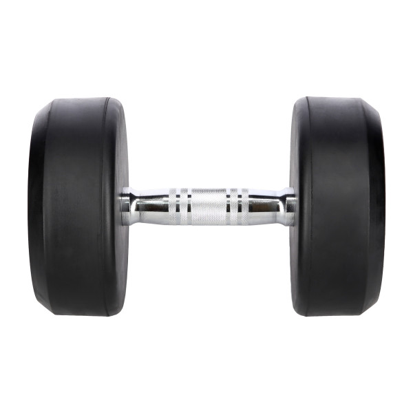 PRO 20 KG RUNDHANTEL MIT GUMMIUMMANTELUNG HMS