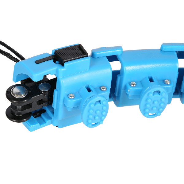 OHA01 HULA-HOOP-REIFEN BLUE MIT MASSAGEPUNKTEN UND SCHWERKRAFTBALL ONE FITNESS