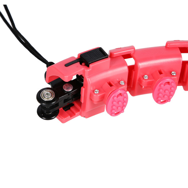 HULA-HOOP-REIFEN RED MIT MASSAGEPUNKTEN UND SCHWERKRAFTBALL ONE FITNESS