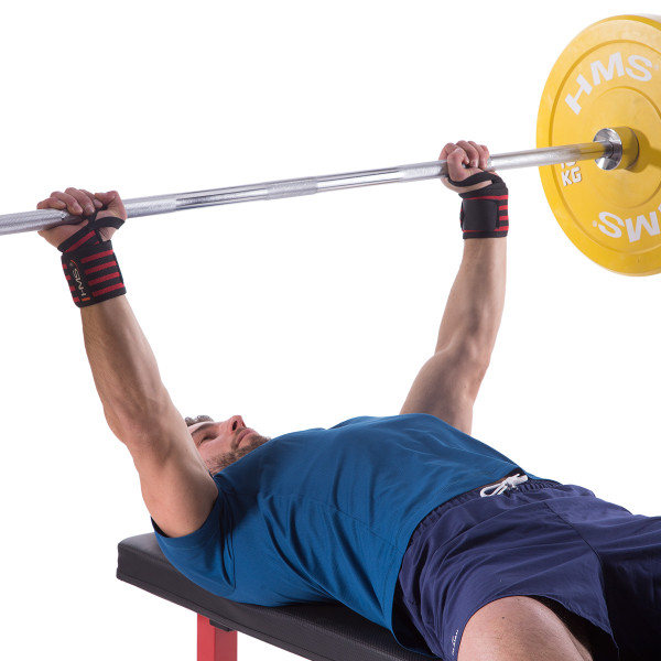 RED HANDGELENKSBANDAGEN (2 Stk.) HMS