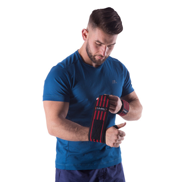 RED HANDGELENKSBANDAGEN (2 Stk.) HMS