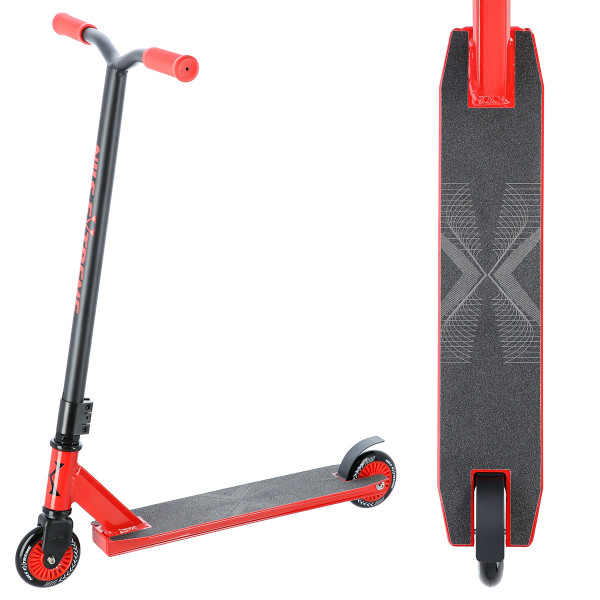 SCHWARZ-ROT STUNT ROLLER NILS EXTREME