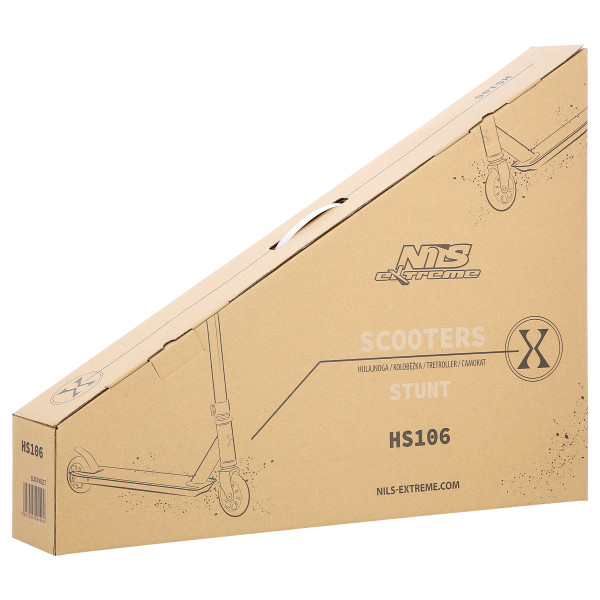 SCHWARZ-ROT STUNT ROLLER NILS EXTREME