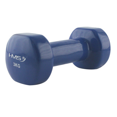 KURZHANTEL AUS GUSSEISEN MIT VINYLBESCHICHTUNG 3.0 KG HMS