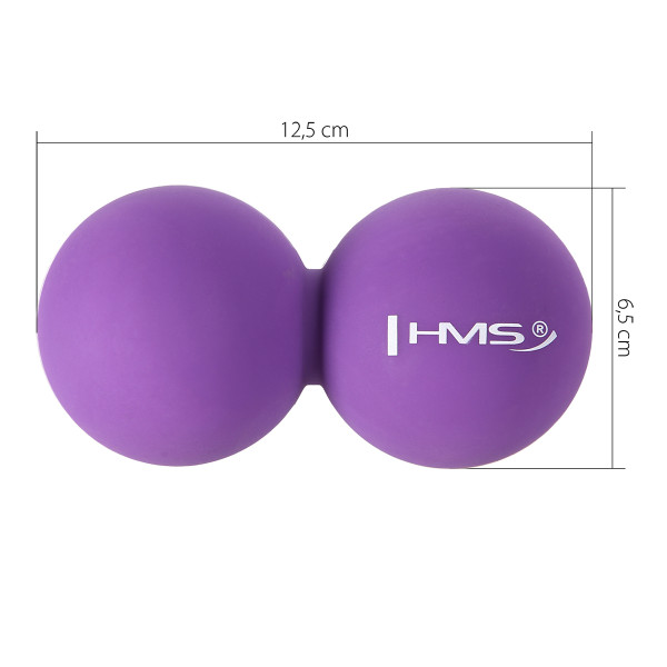VIOLETT LACROSSE DOPPELTER BALL ZUR MASSAGE HMS