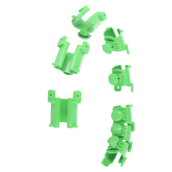 HHW01 HULA-HOOP-REIFEN GREEN MIT MASSAGENOPPEN UND ZÄHLER HMS + SLIMMING-GURT BR163 RED