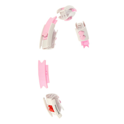 HHW06 HULA-HOOP-REIFEN PINK MIT MASSAGENOPPEN UND ZÄHLER...