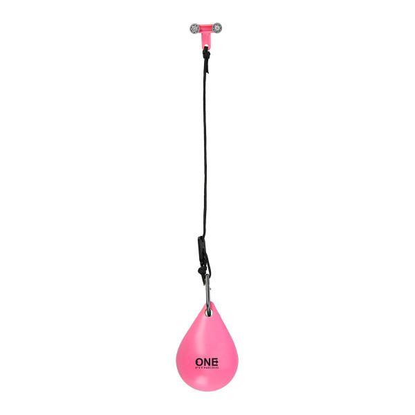 VERSTELLBARER HULA-HOOP-REIFEN OHA02 PINK MIT MASSAGENOPPEN UND SCHWERKRAFTBALL + SLIMMING-GURT BR160