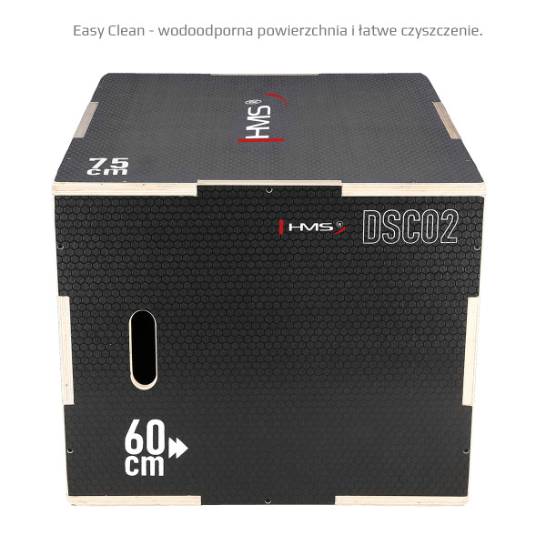 PLYO-BOX VERSTÄRKT 750x600x500 MM HMS