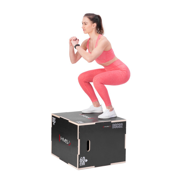 PLYO-BOX VERSTÄRKT 750x600x500 MM HMS