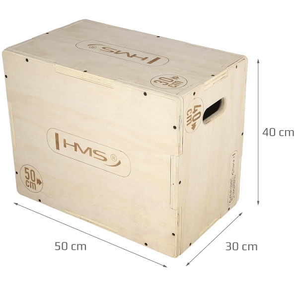 PLYO-BOX 500x400x300 MM HMS