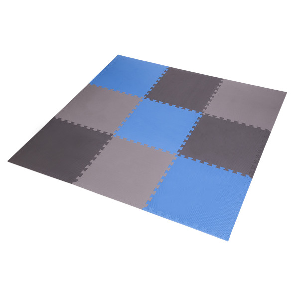 PUZZLE-MATTE UNTERLEGMATTE BLAU 9 ELEMENTE 10MM