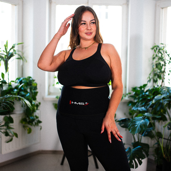 BAUCHBANDAGE BLACK PLUS SIZE HMS