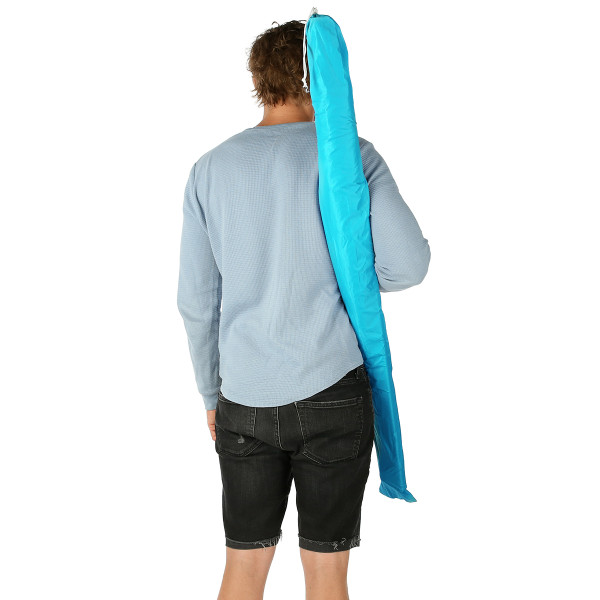 TÜRKISFARBIG STRANDSCHIRM XL 220 CM NILS