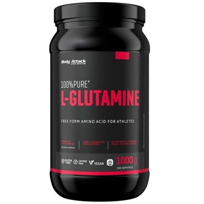 Body Attack Pure L-Glutamine 1kg