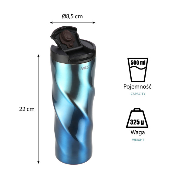 BLAU THERMOBECHER NILS