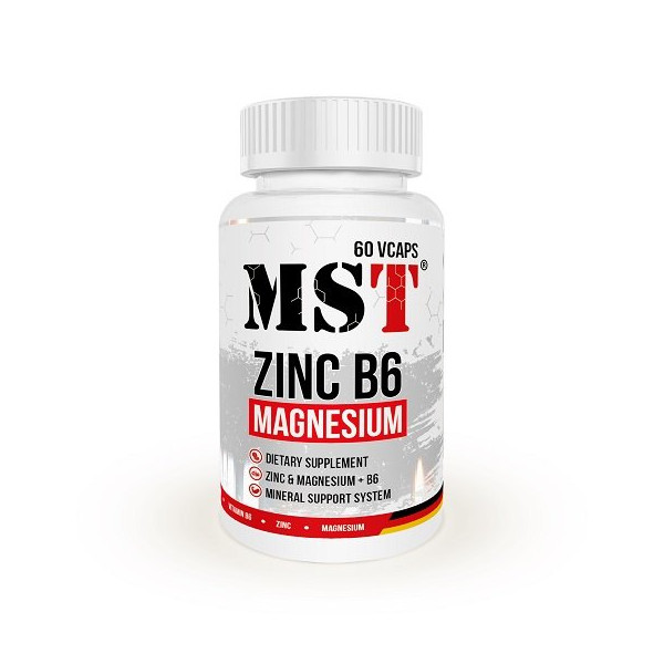 MST - Zinc + Magnesium + B6 60 vegane Caps