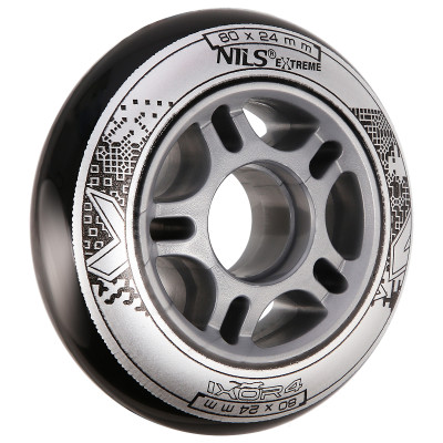 80x24 82A SCHWARZ ROLLEN (4 Stk.) NILS EXTREME