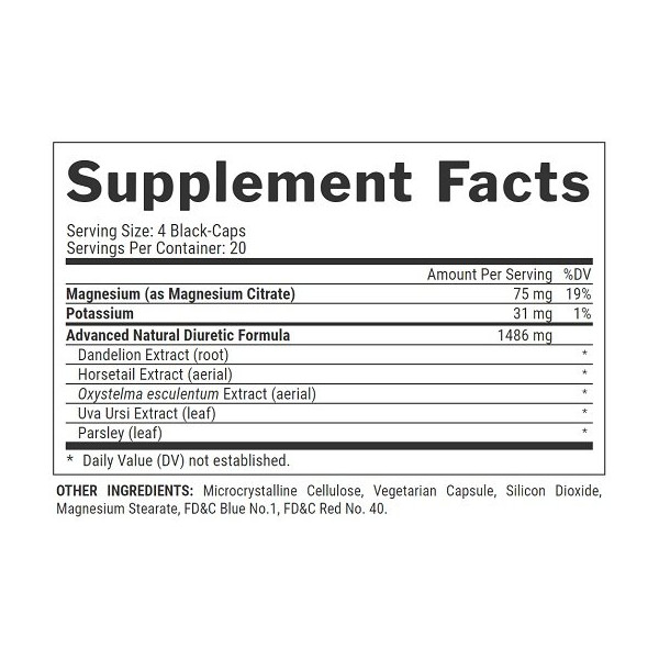 Nutrex Lipo 6 Black DIURETIC 80 Kapseln