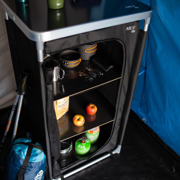 CAMPINGSCHRANK MIT DER PLATTE NILS CAMP