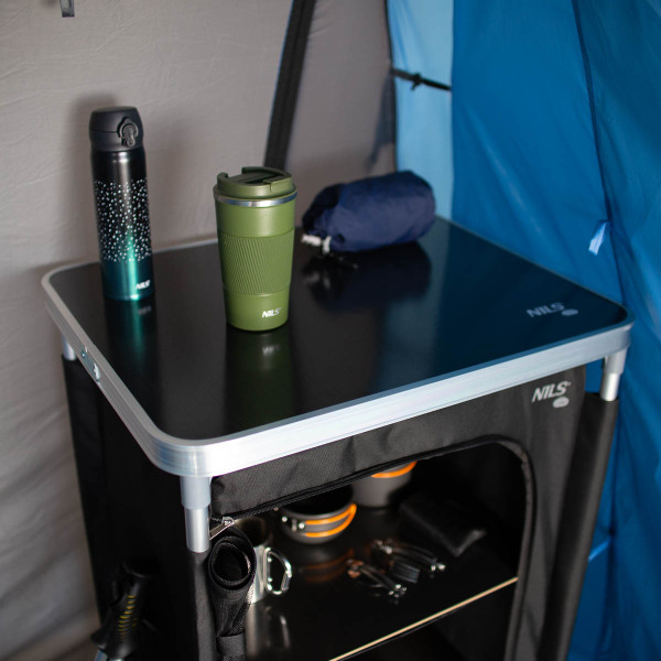 CAMPINGSCHRANK MIT DER PLATTE NILS CAMP