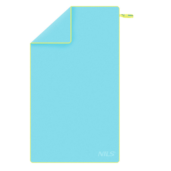 MIKROFASERHANDTUCH HELLBLAU 180x100 cm NILS