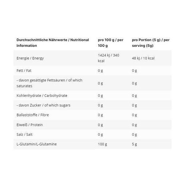 INLEAD L-Glutamine 500g