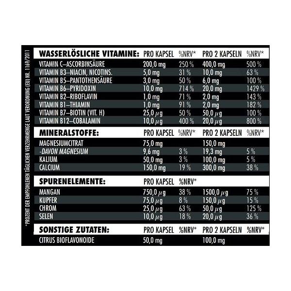 Big Zone Vita-min Inject 180 Kapseln