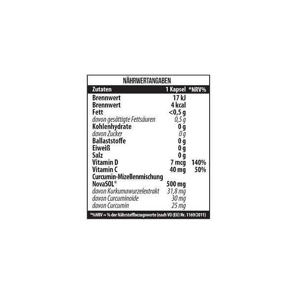 MST - Curcumin NovaSol® 60 Liquid Capsules