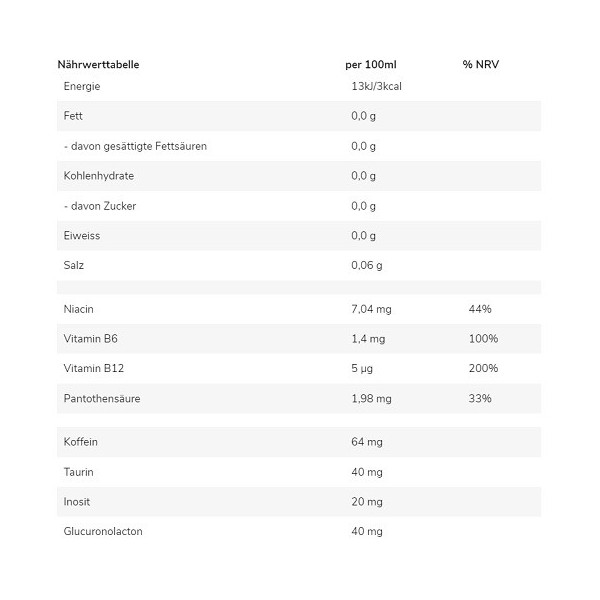 GN Narc Focus Zero RTD 24x250ml