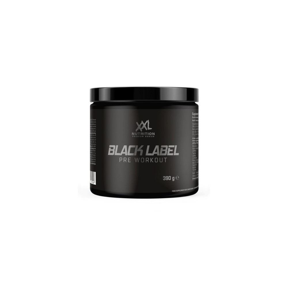 XXL Nutrition Black Label Pre Workout 390g