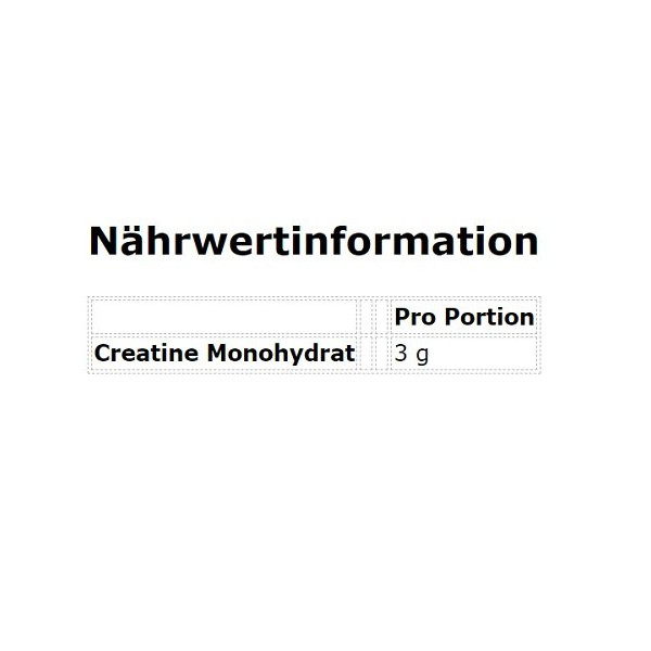 MyProtein MyVitamins Creatine Monohydrate 250 Tabletten