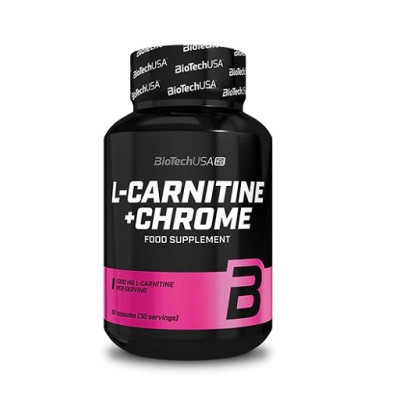 BioTech L-Carnitine + Chrome 60 Kapsel
