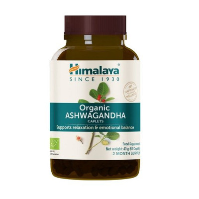 Himalaya Organic Ashwagandha - 60 caps