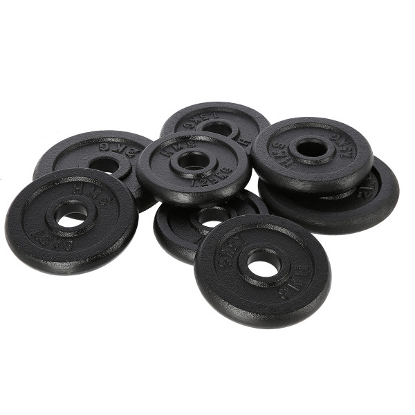 KURZHANTEL MIT GEWINDE 15 KG HMS