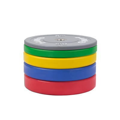 GREEN OLYMPISCHE HANTELSCHEIBE BUMPER 10 KG HMS