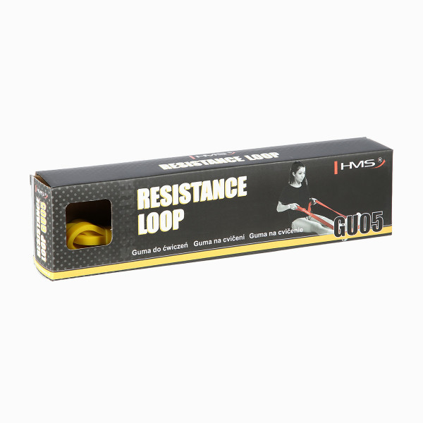 YELLOW 6.4 x 4.5 x 2080 MM TRAININGSBAND HMS