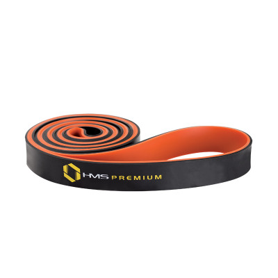 ORANGE-SCHWARZ 29 x 5 x 2250 MM TRAININGSBAND HMS PREMIUM