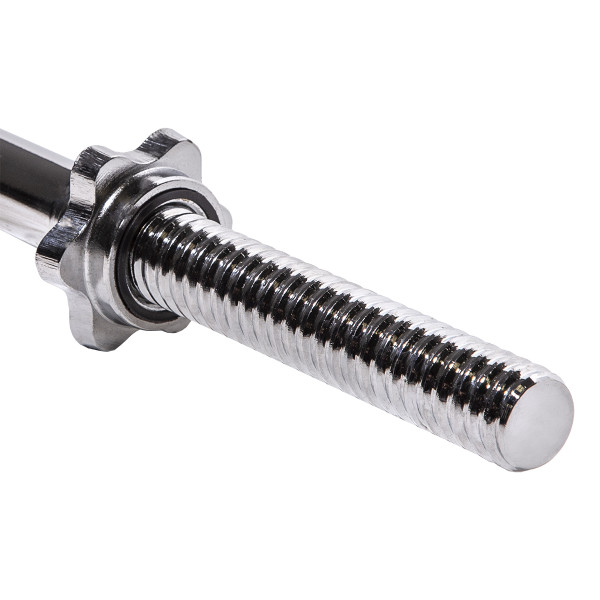 120 GERADE LANGSTANGE MIT GEWINDE UND VERSCHLUSS 30MM x 120 CM HMS